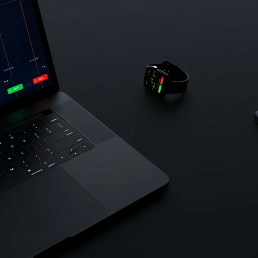 Trading laptop for Binance P2P USDT flash
